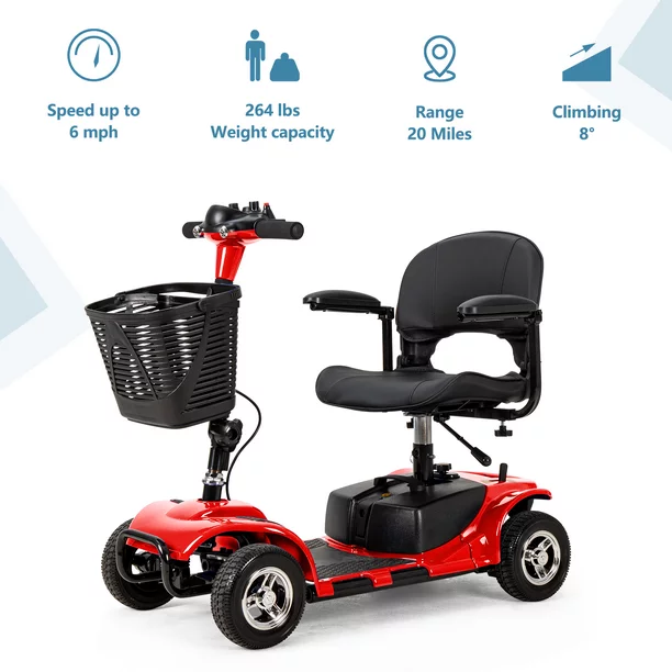4-Wheel Mobility Scooter