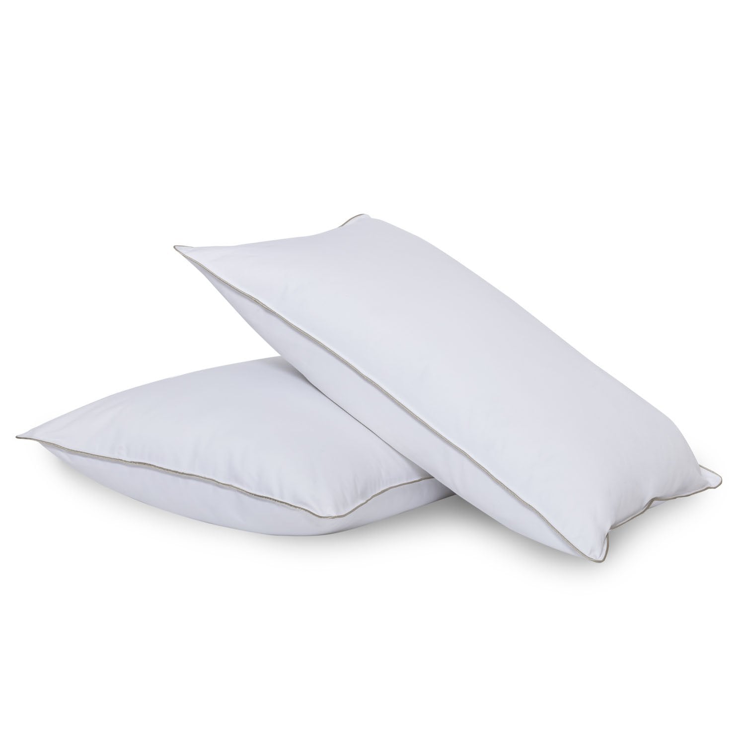 Bed Pillows for Sleeping - Standard Size Pillows, Down Alternative Extra Support Inner Pillow, Perfect for Side, Stomach & Back Support Sleeper Pillow