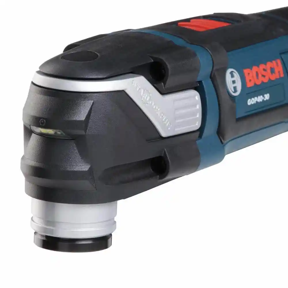 Bosch 4 Amp Corded StarlockPlus Oscillating Multi-Tool Kit with Case (30-Piece) GOP40-30C