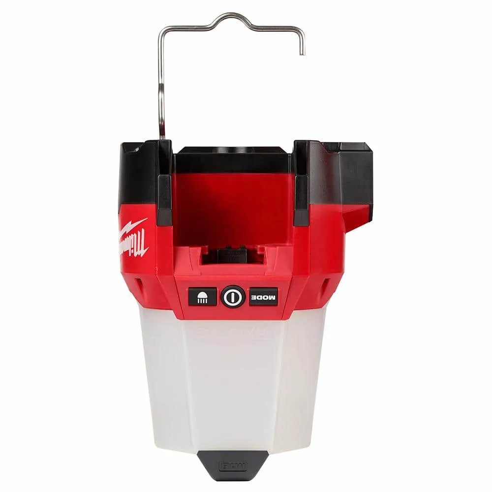 Milwaukee M18 18-Volt 2200 Lumens Cordless Radius LED Compact Site Light with Flood Mode (Tool-Only) 2144-20