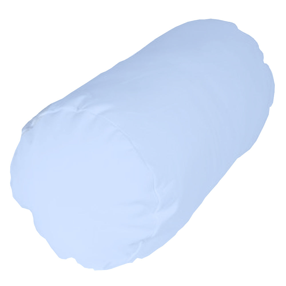 Allman Cervical Pillow w/ Blue Cover (6" x 18") White Large