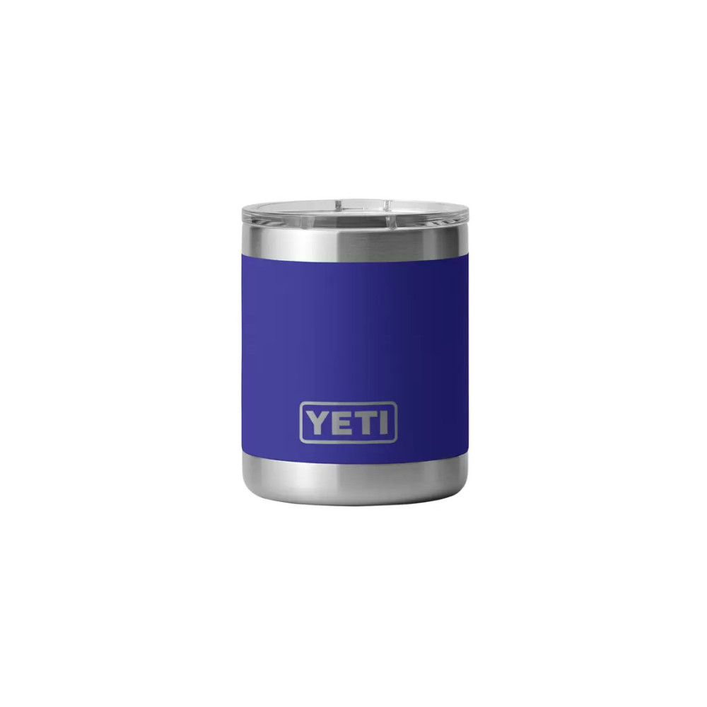 Yeti Rambler 10oz Lowball with Magslider Lid Offshore Blue