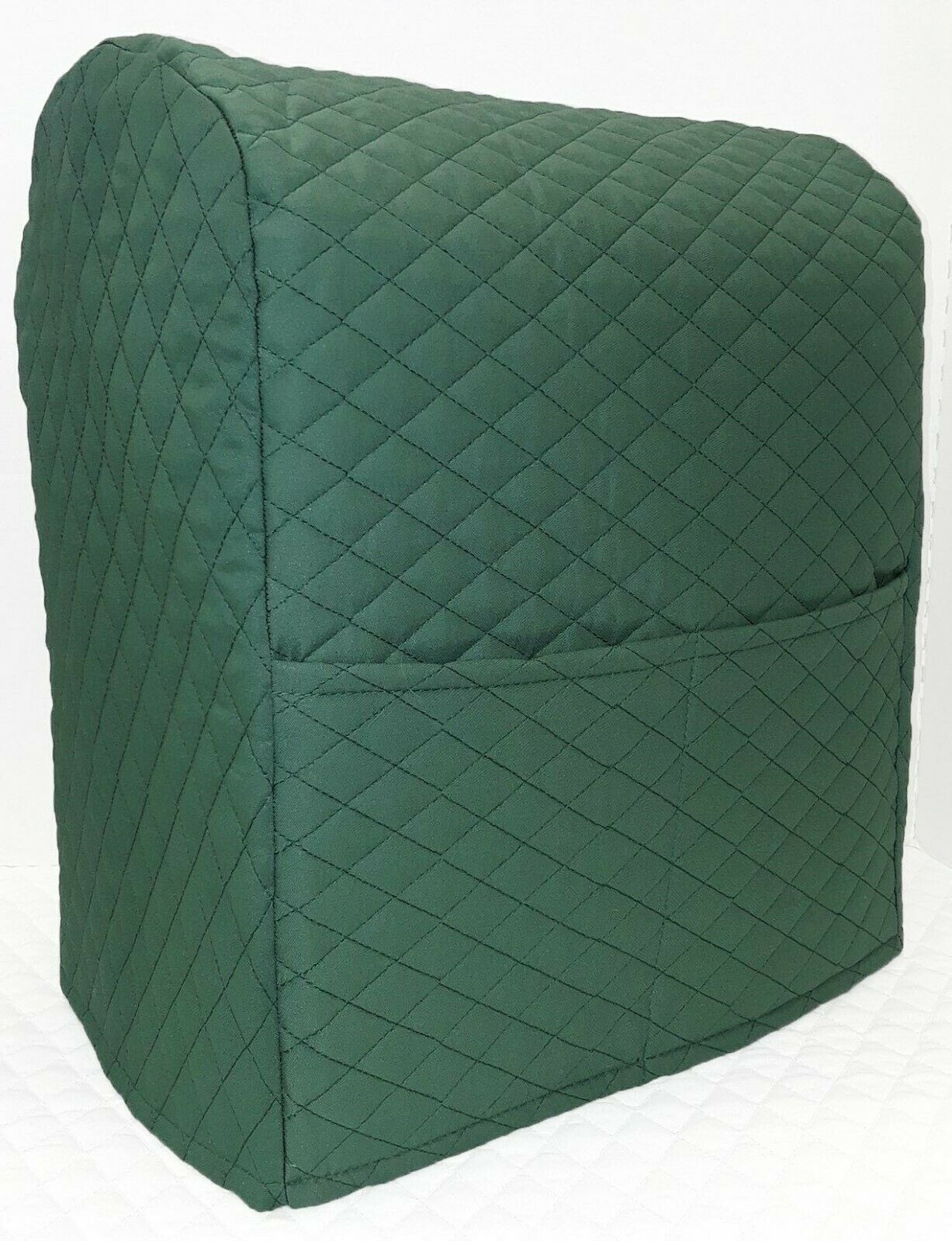 Quilted Cover Compatible with Kitchenaid Stand Mixer by Penny's Needful Things (Hunter Green, 3.5 qt Artisan Mini Tilt Head)