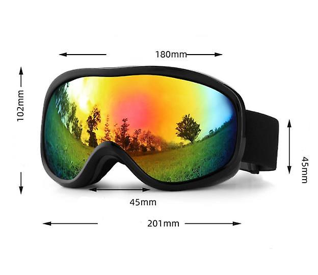 Miman Snow Skiing Goggles Double Layer Lens Ski Snowboard Goggles