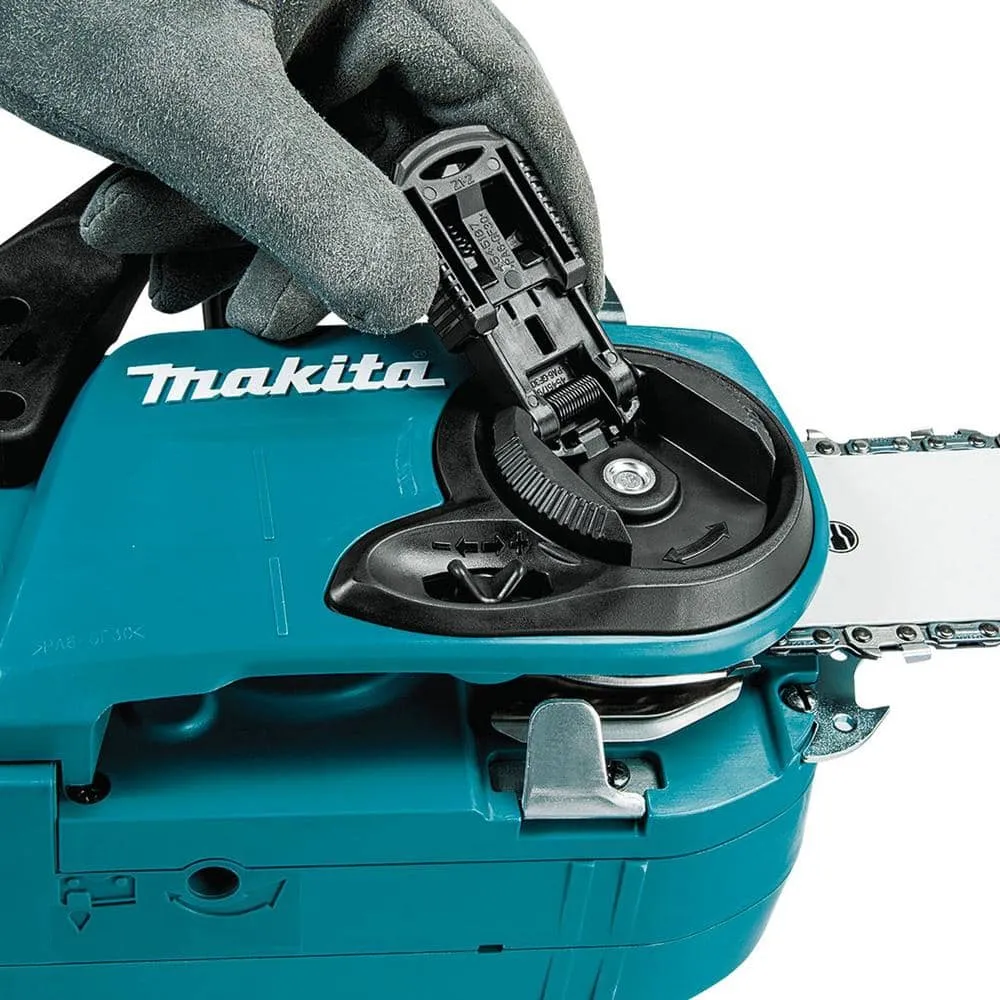 Makita 16 in. 18-Volt X2 (36-Volt) LXT Lithium-Ion Brushless Battery Chain Saw Kit (5.0Ah) XCU04PT