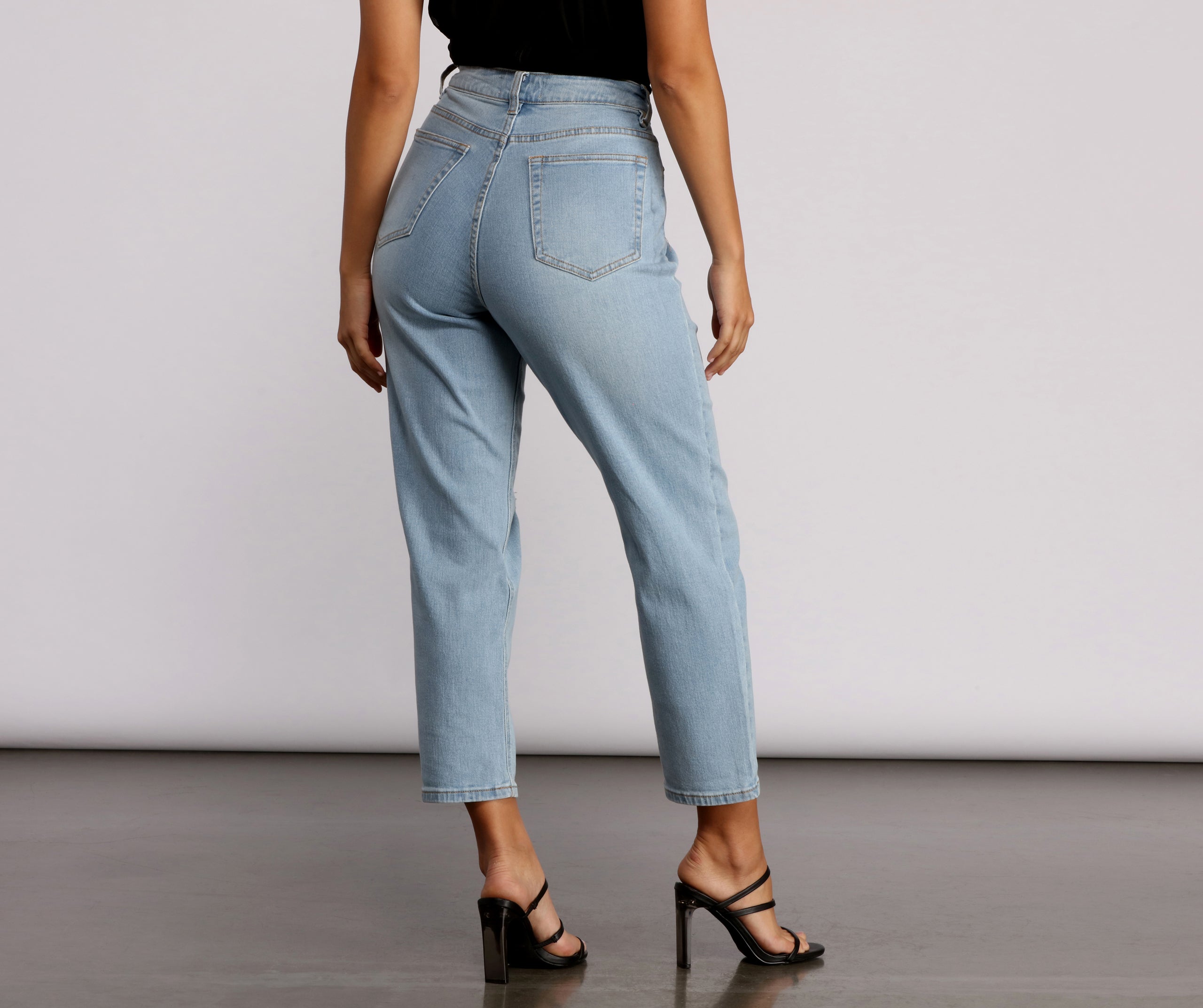 Casual Vibes High Waist Jeans