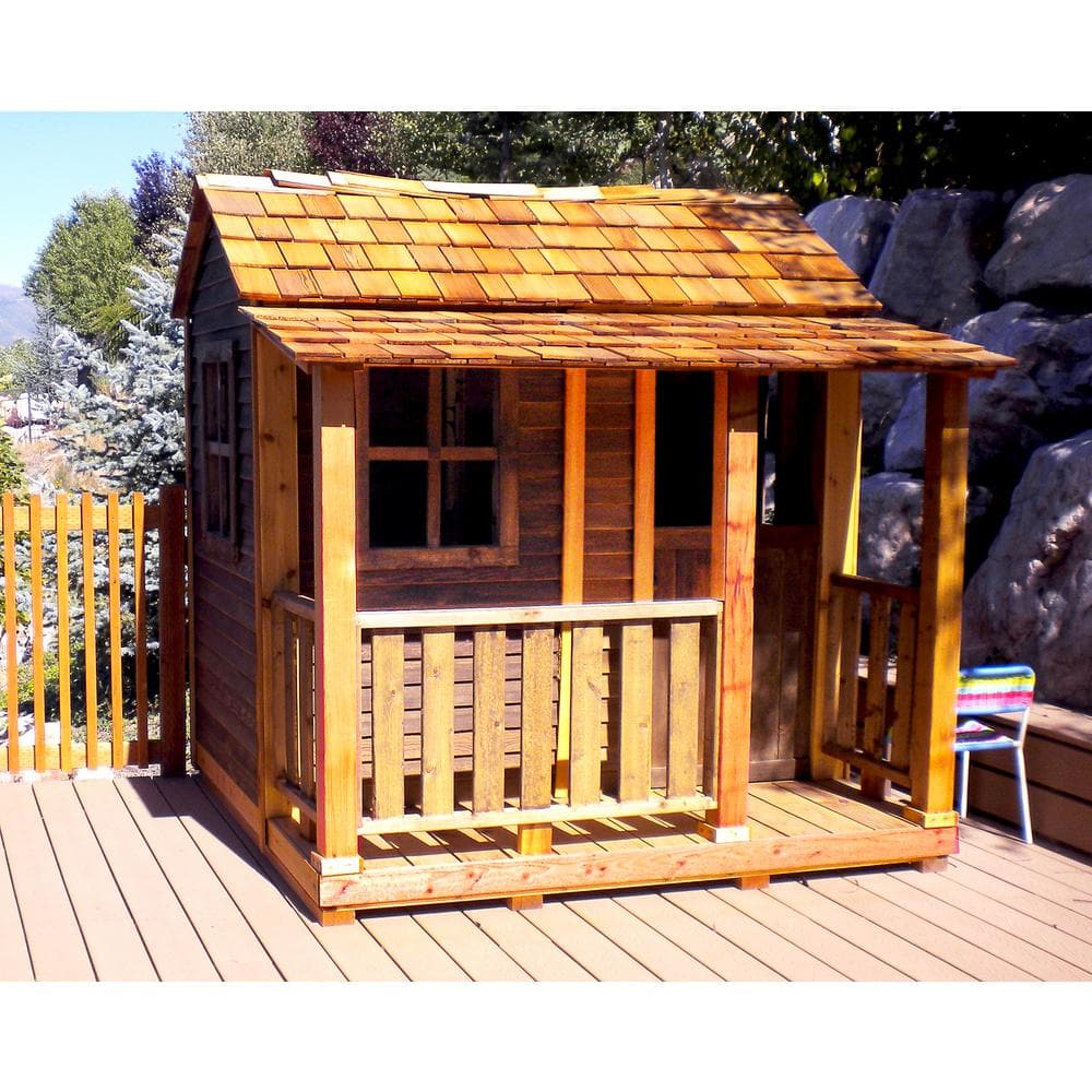 Outdoor Living Today 6 ft. x 6 ft. Little Squirt Playhouse LSP66