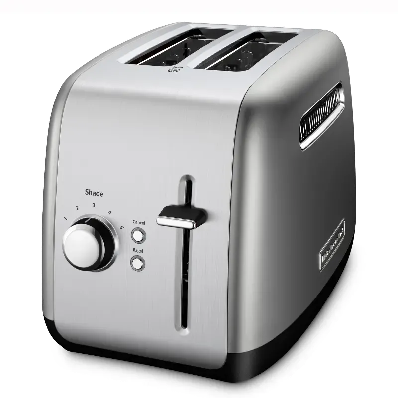 2-Slice Silver KitchenAid Toaster