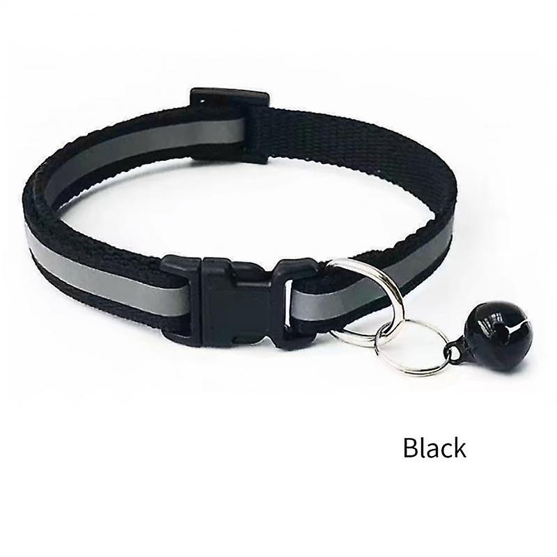 Nylon Pet Collar For Cat Dog Reflective Collar Anti-lost Colorful Pet Supplies Adjustable Cat