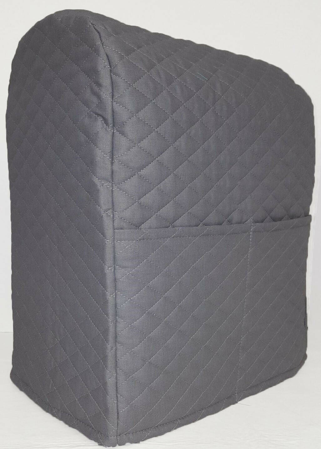 Quilted Cover Compatible with Kitchenaid Stand Mixer by Penny's Needful Things (Gray, All Lift Bowl Models)