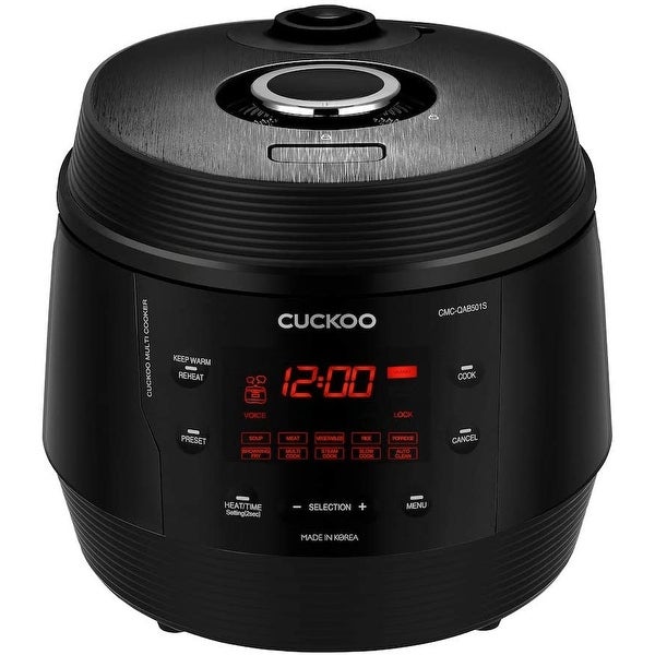 Cuckoo Standard 8 in 1 Multi Pressure Rice Cooker (Midnight Black) - - 32999680