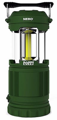 Poppy COB Lantern Green