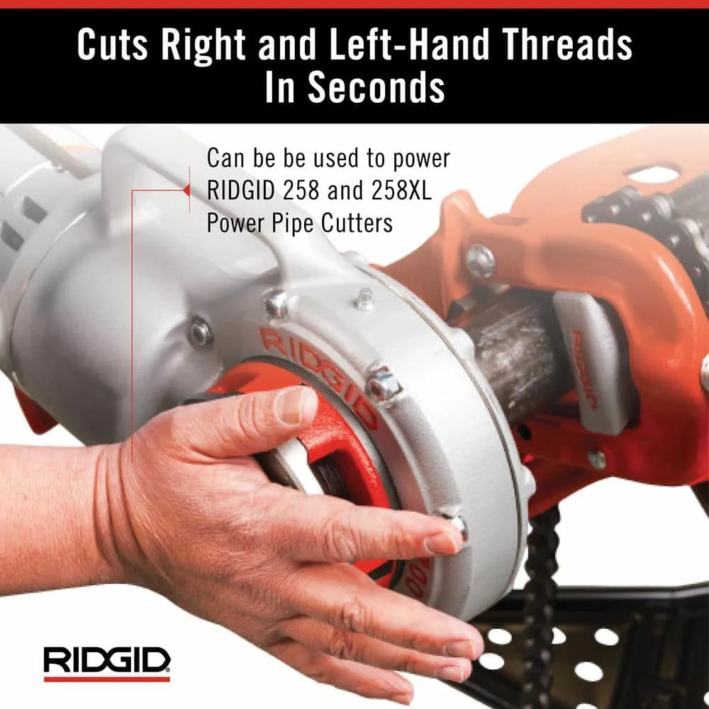 RIDGID 700 Power Drive Compact Handheld Heavy-Duty Pipe Threading Machine for 12-R Die Heads (Tool Only) 41935
