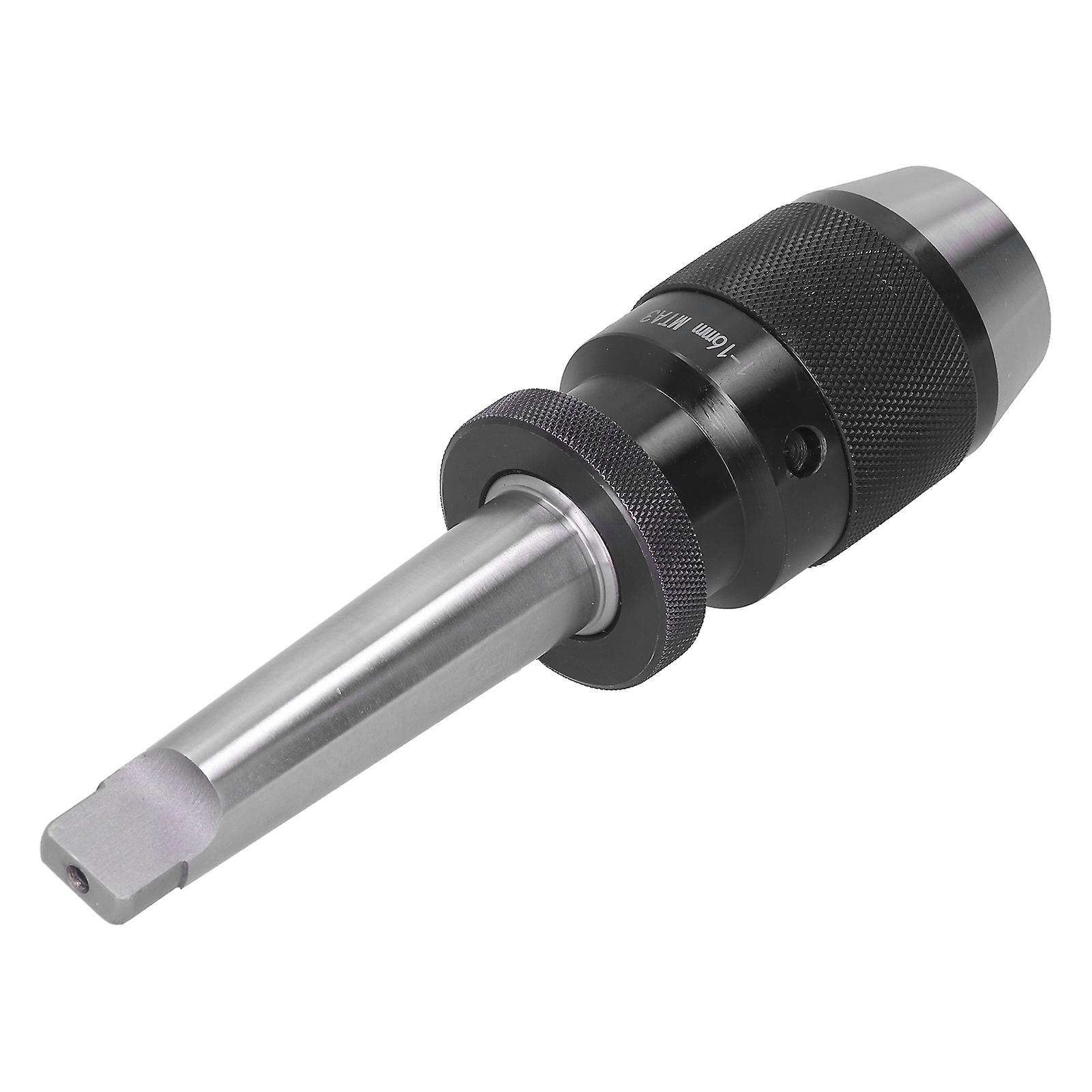 Drill Chuck Integrated Keyless Selflocking Straight Mt Morse Lathes Hand Tools 116mmmta3