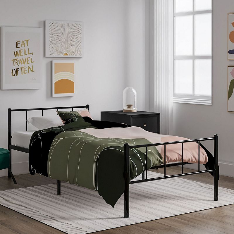 BK Furniture Austin Metal Twin Bed