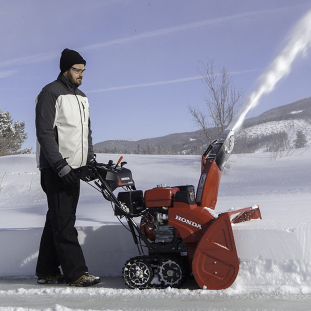 Honda 13HP 32In Two Stage Track Drive Snow Blower - Electric Start HSS1332ATD from Honda