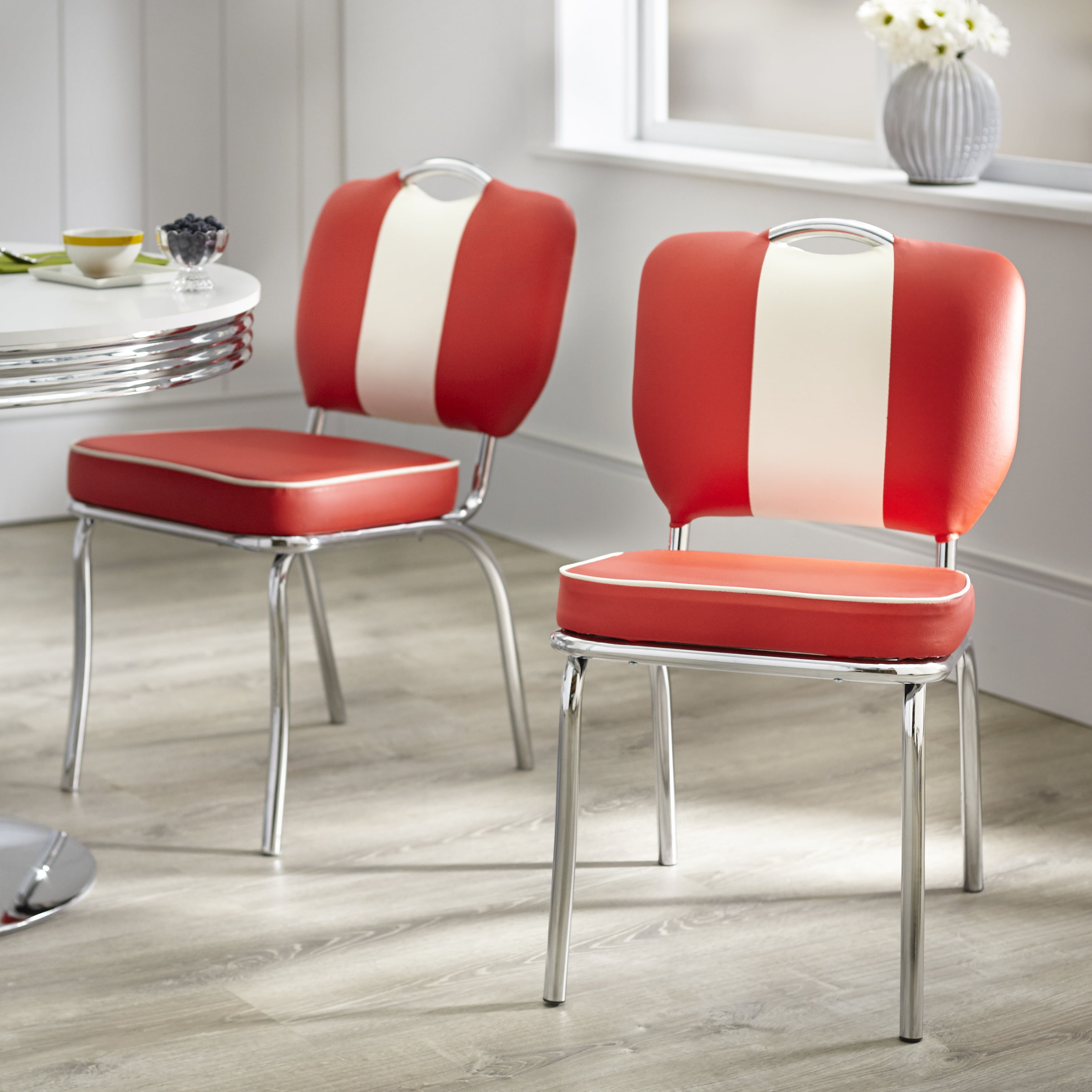 Raleigh Retro Dining Chairs， Multiple Colors