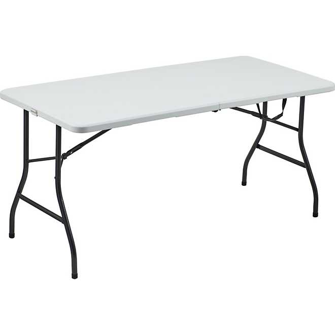 💝(LAST DAY CLEARANCE SALE 70% OFF) Academy Sports + Outdoors 5 ft Half Folding Table