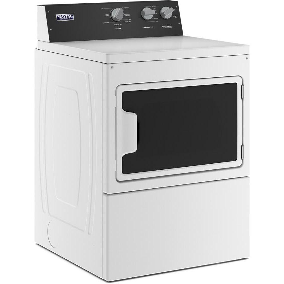 Maytag Commercial Laundry 7.4 cu. ft. Electric Dryer with Intellidry® Sensor MEDP586KW