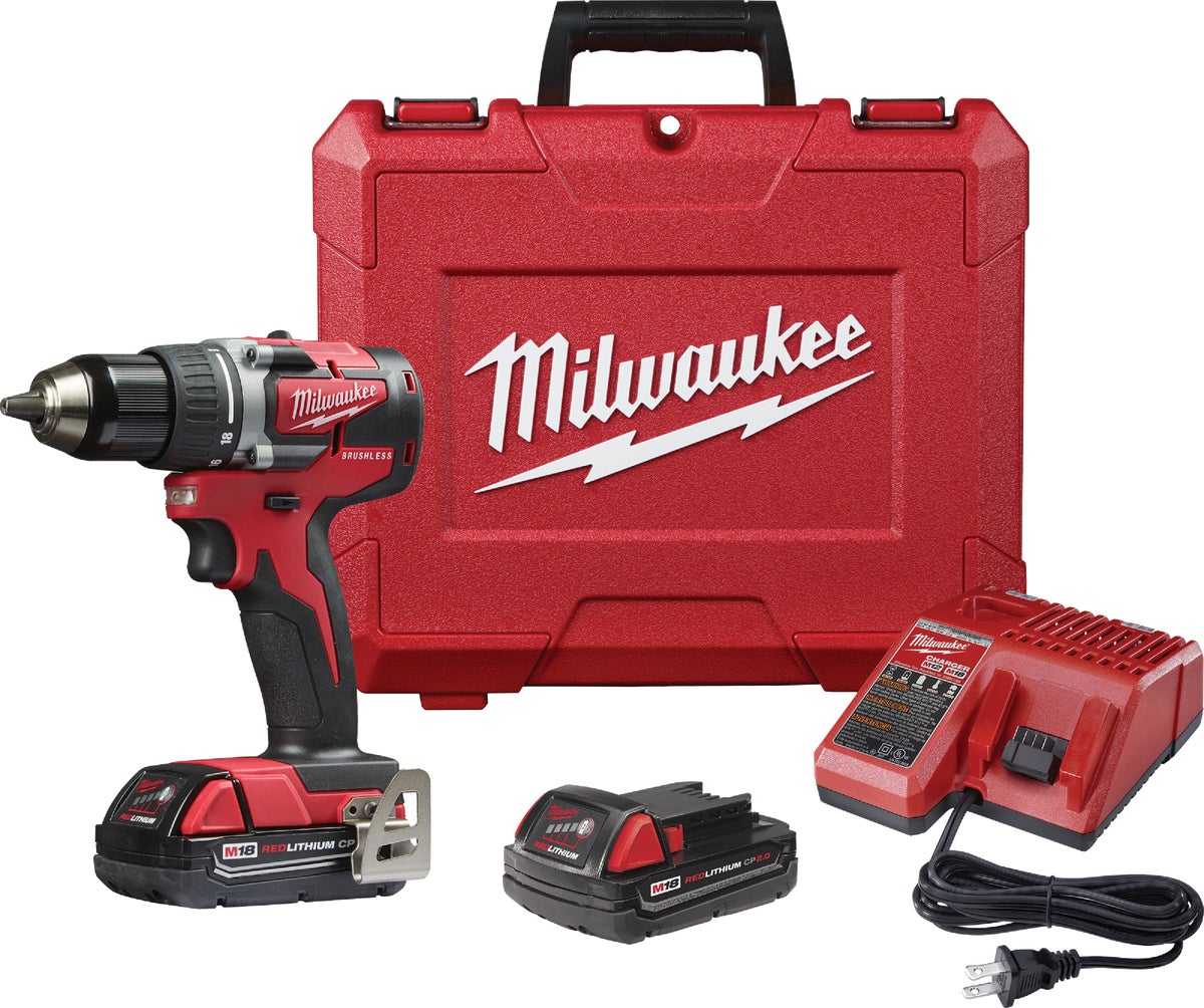MW M18 Compact Brushless Drill Driver Kit