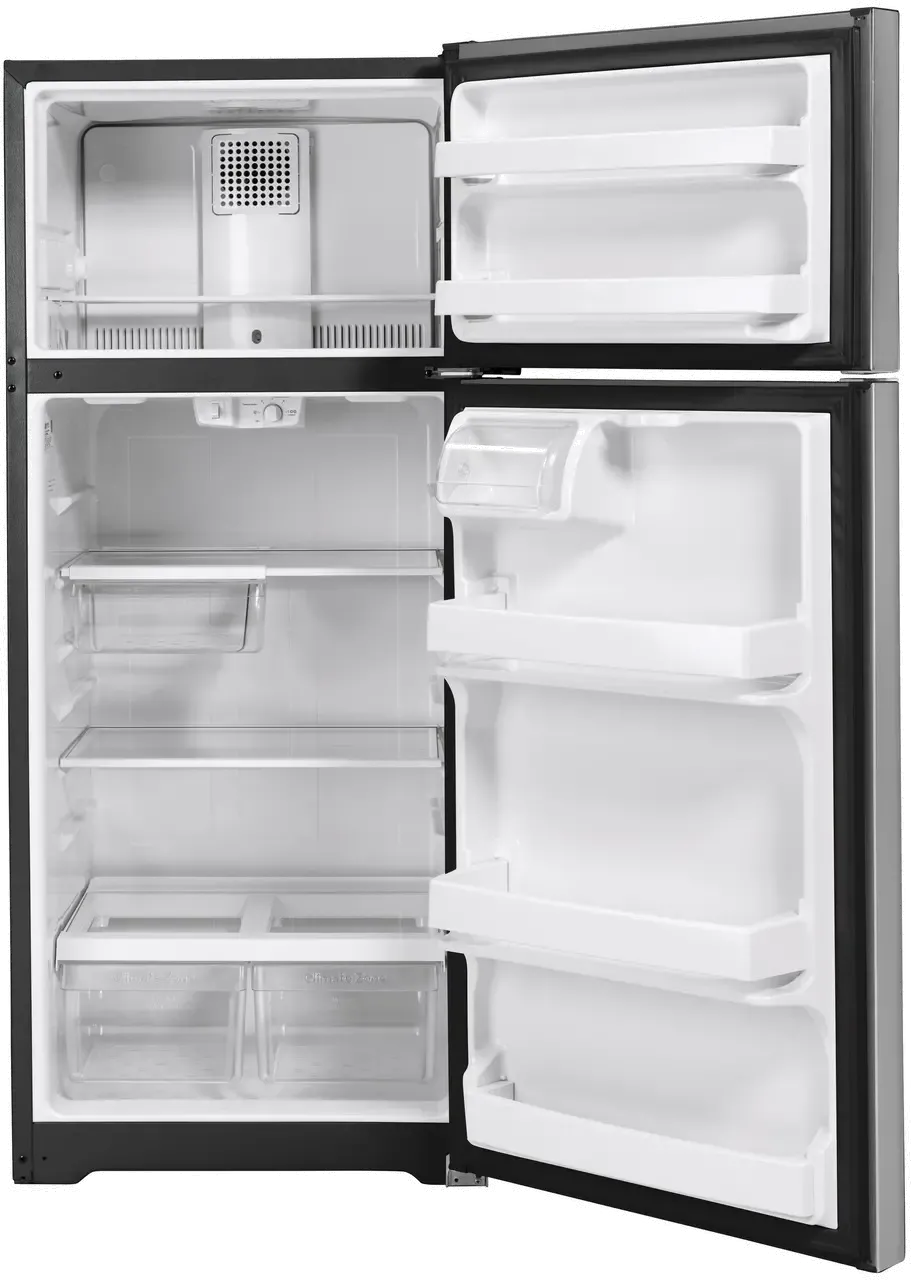 GE 17.5 cu ft Top Freezer Refrigerator - 28