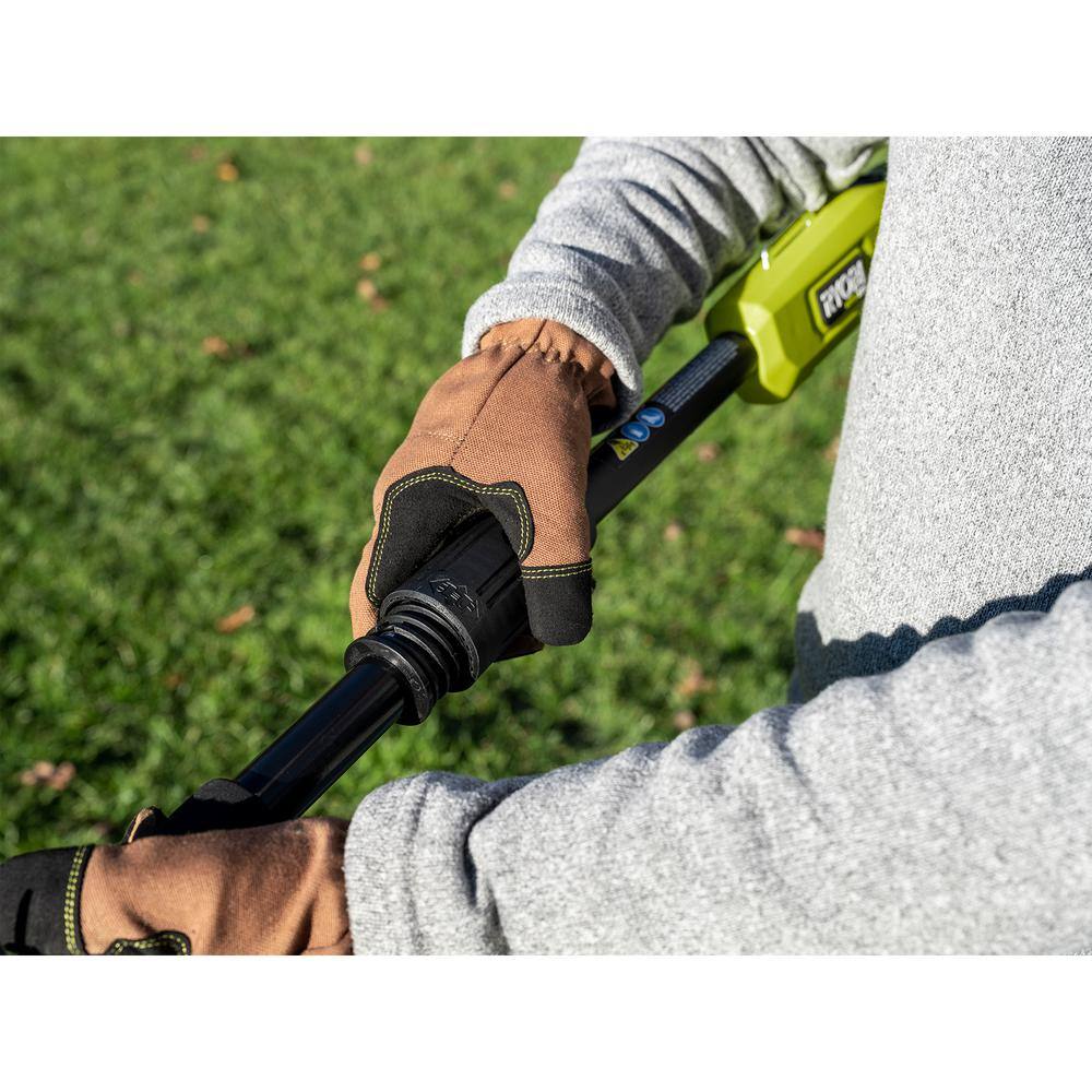 RYOBI P2508BTL-CMB1 ONE+ HP 18V Brushless Whisper Series 8 in. Cordless Battery Pole Saw (Tool Only) with Extra Chain and Bar and Chain Oil