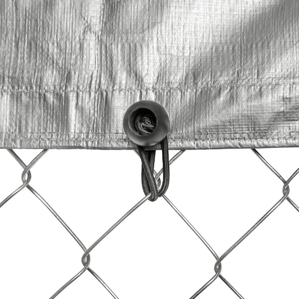PRIVATE BRAND UNBRANDED 6 ft. x 10 ft. x 6 ft. Outdoor Chain Link Dog Kennel 308595B