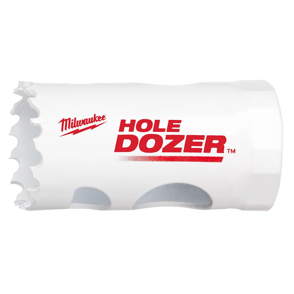 Milwaukee 1-1/4 in. Hole Dozer閳?Bi-Metal Hole Saw with 3/8 in. Arbor