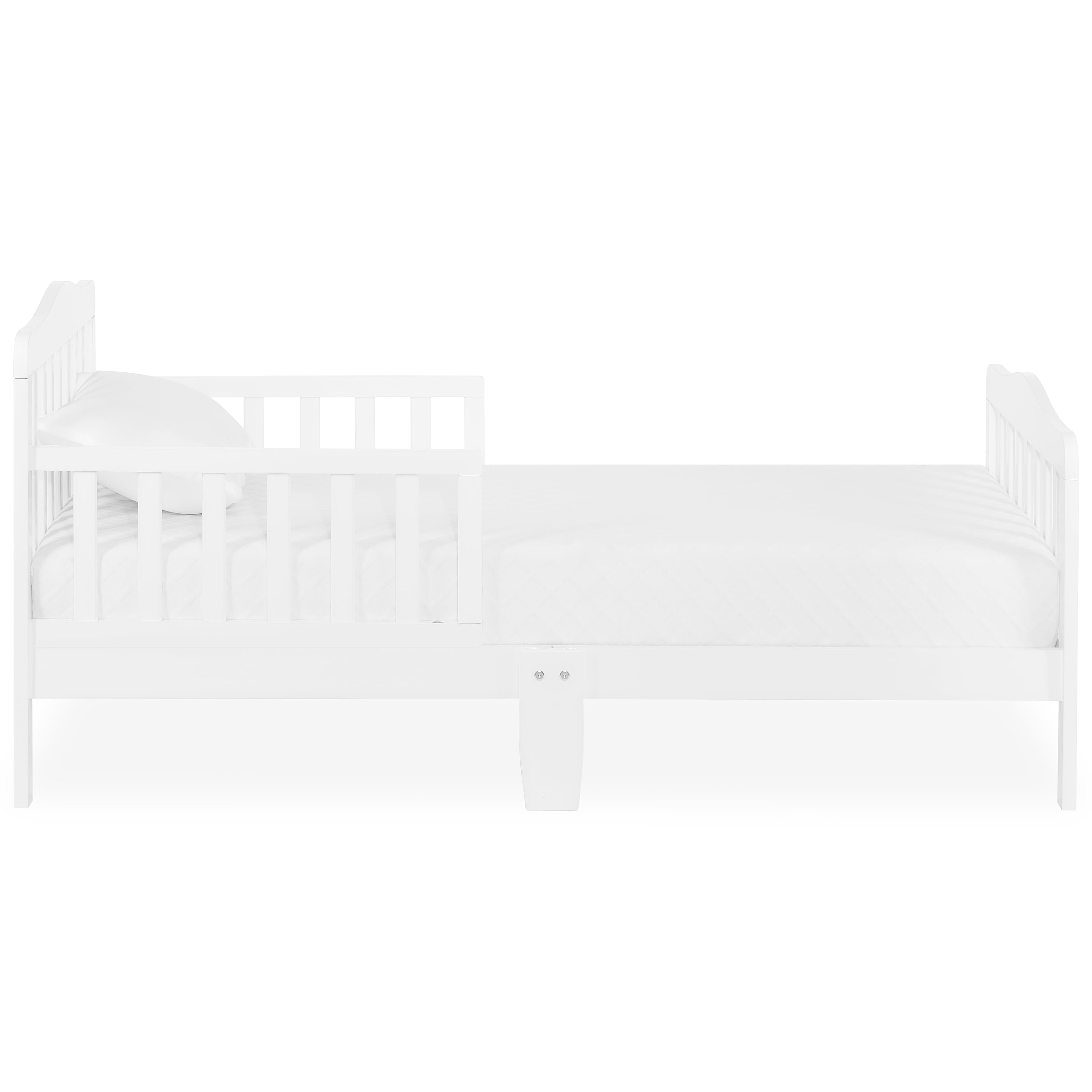 Classic Design Toddler Bed, White
