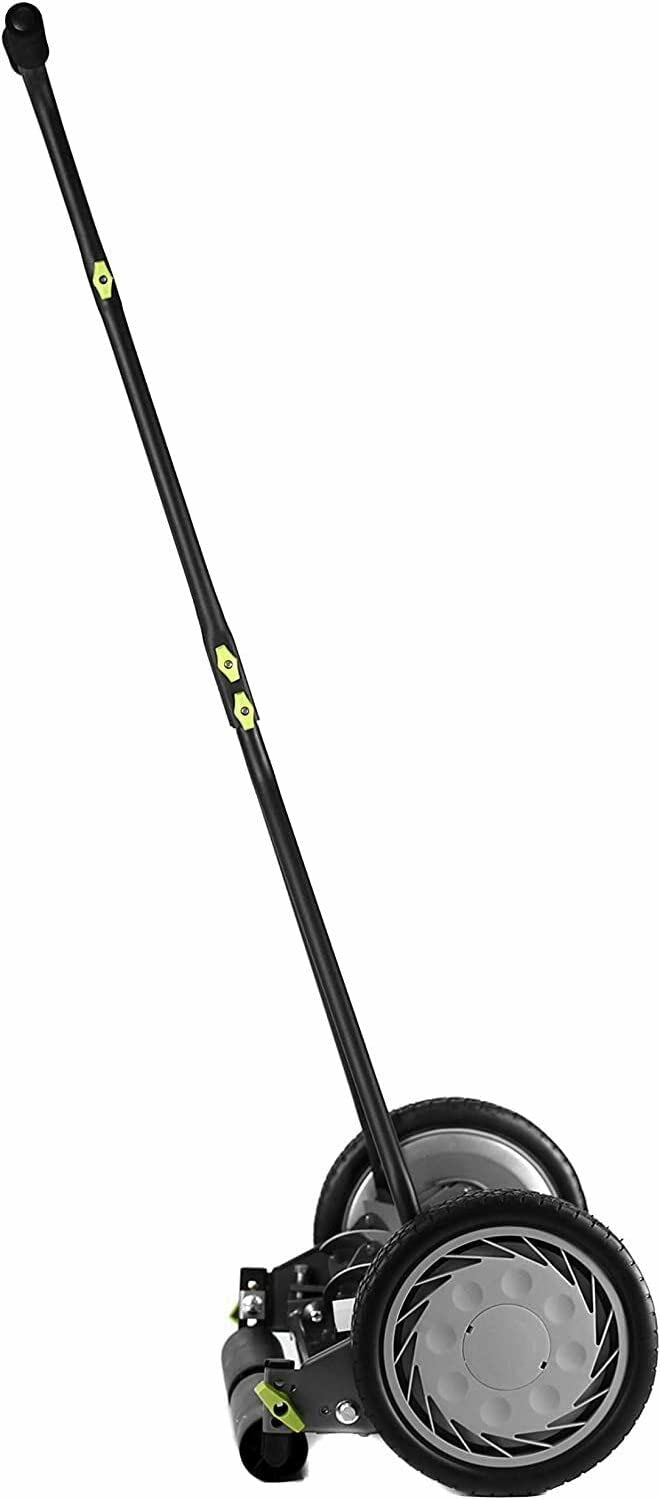 Earthwise 1715-16EW 16-Inch 7-Blade Push Reel Lawn Mower， Grey