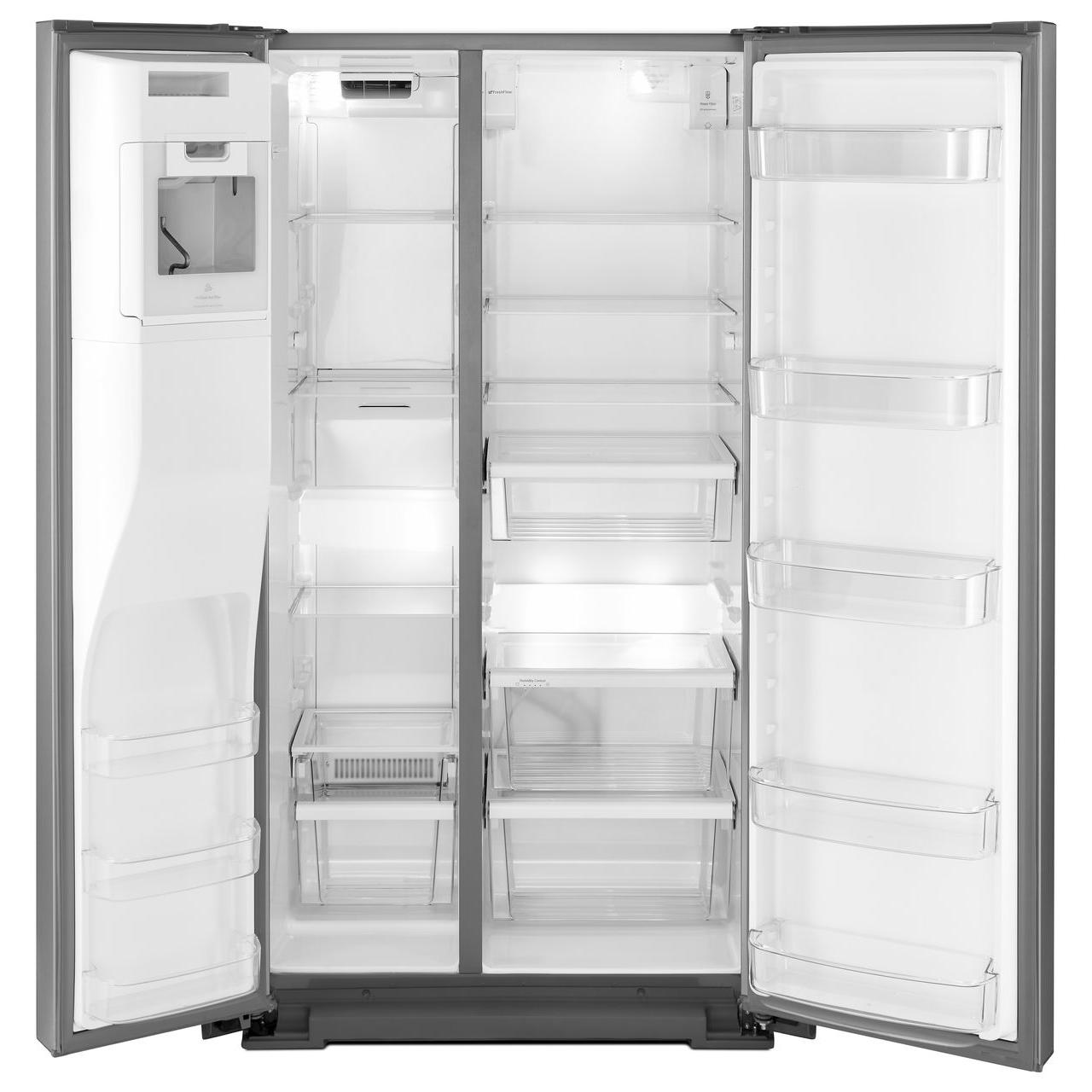 36-inch, 20.59 cu.ft. Counter-Depth, Side-by-side Refrigerator with External Water and ice Dispensing System with EveryDrop™ Filtration WRSA71CIHZ