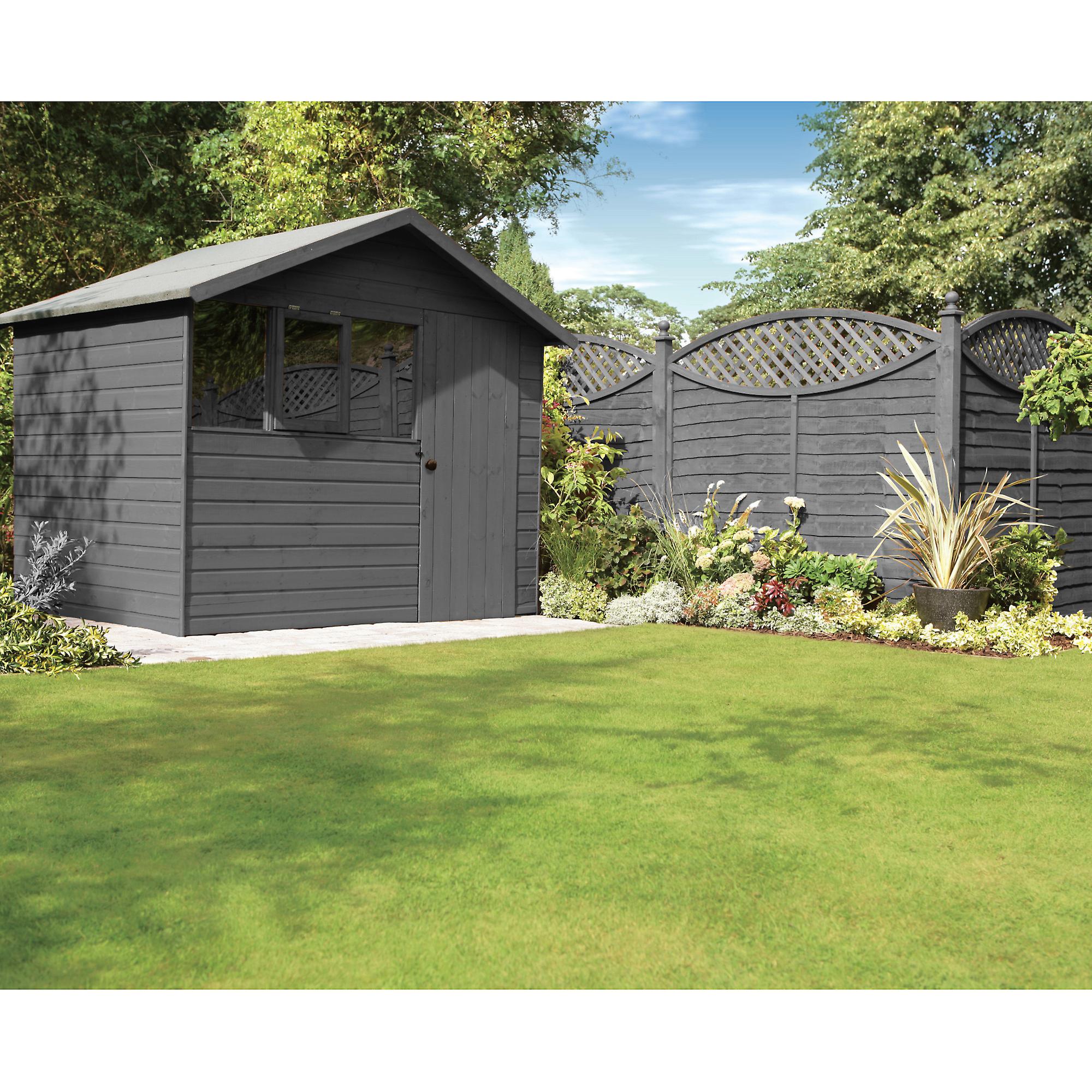 Ronseal Fence Life Plus Garden UV Potection Shed andamp; Fence Paint 5L Charcoal Grey