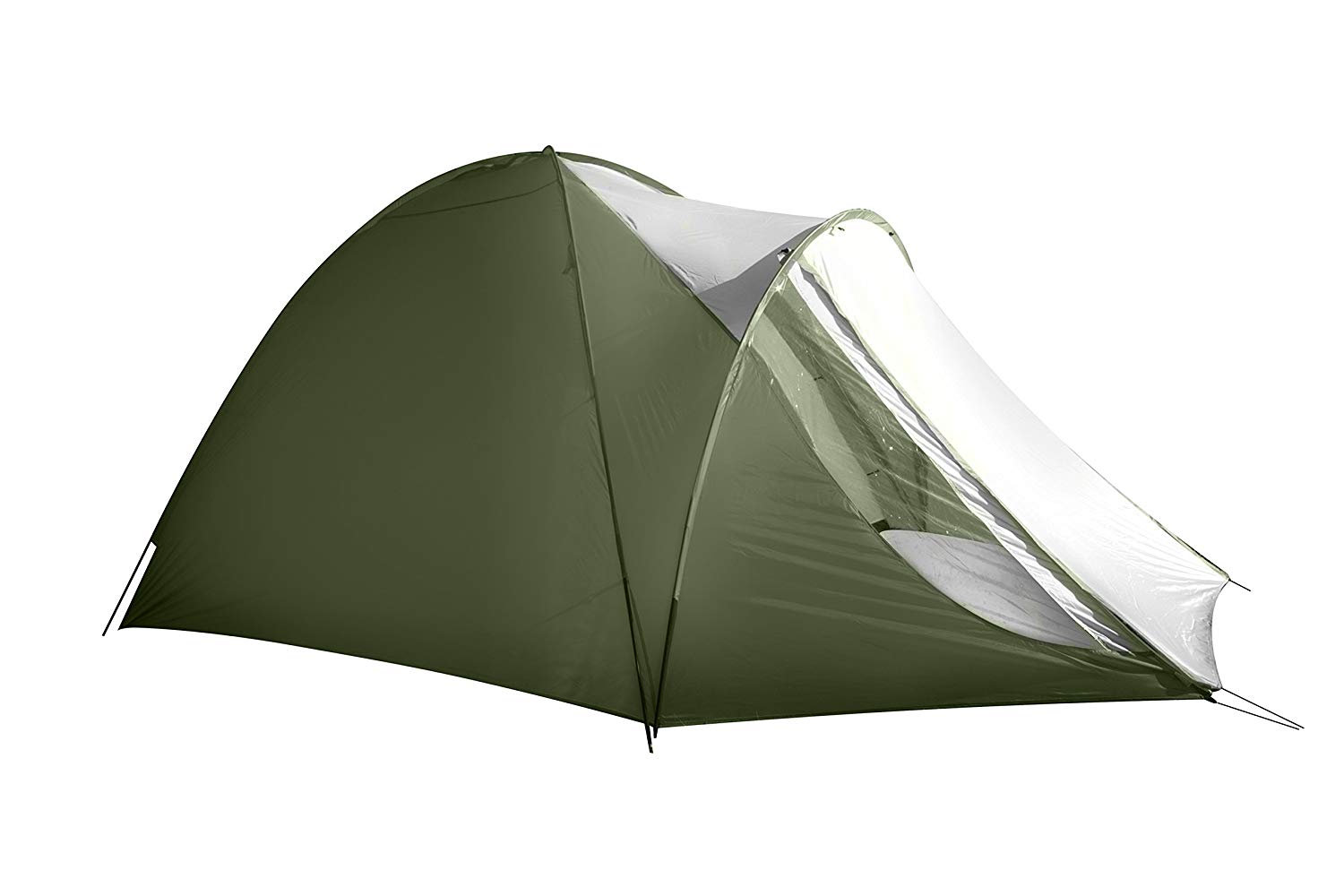 3OWL Everglades 5 Person Easy Setup Hiking， Camping， Outdoors Backpacking Green Tent