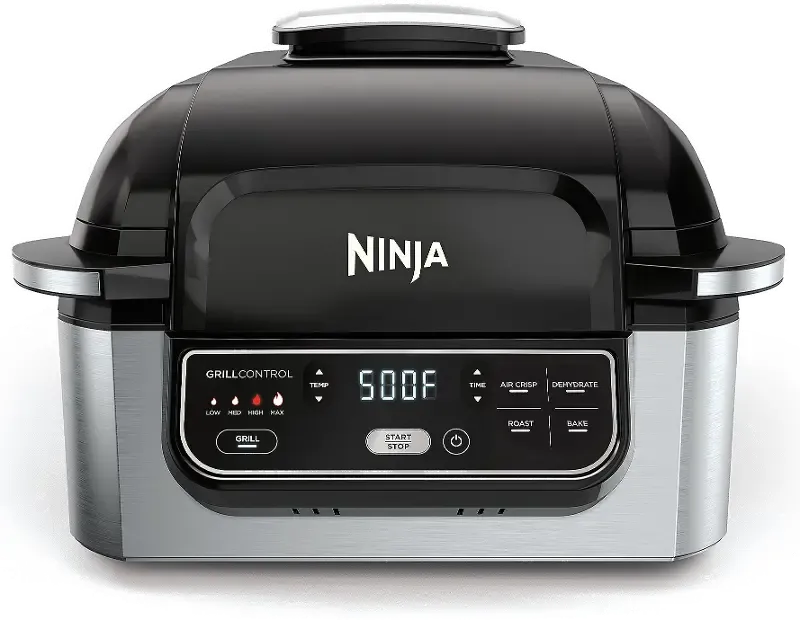 Ninja Foodi 5-in-1 Indoor Grill with 4-Quart Air Fryer