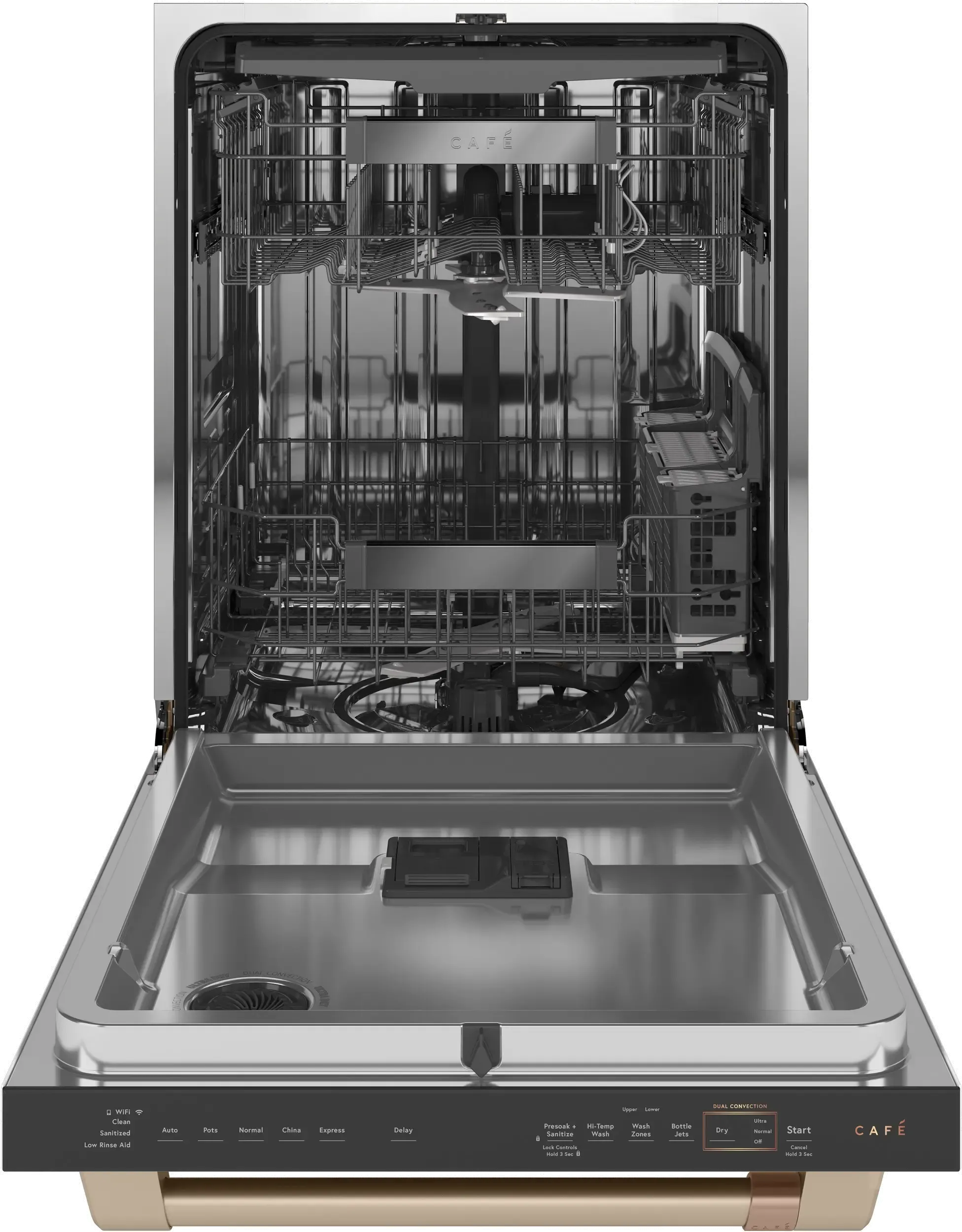 GE Cafe Top Control Dishwasher CDT875P4NW2
