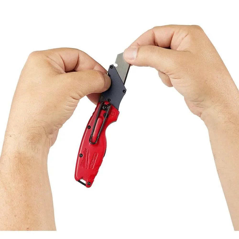 Milwaukee FASTBACK Compact Folding Utility Knife with General Purpose Blade 48-22-1500