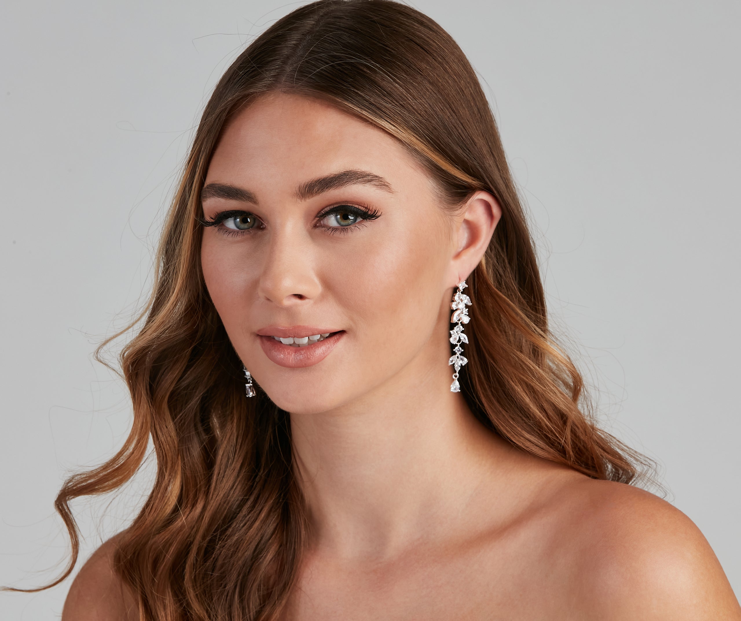 All About Glitz Marquise Earrings
