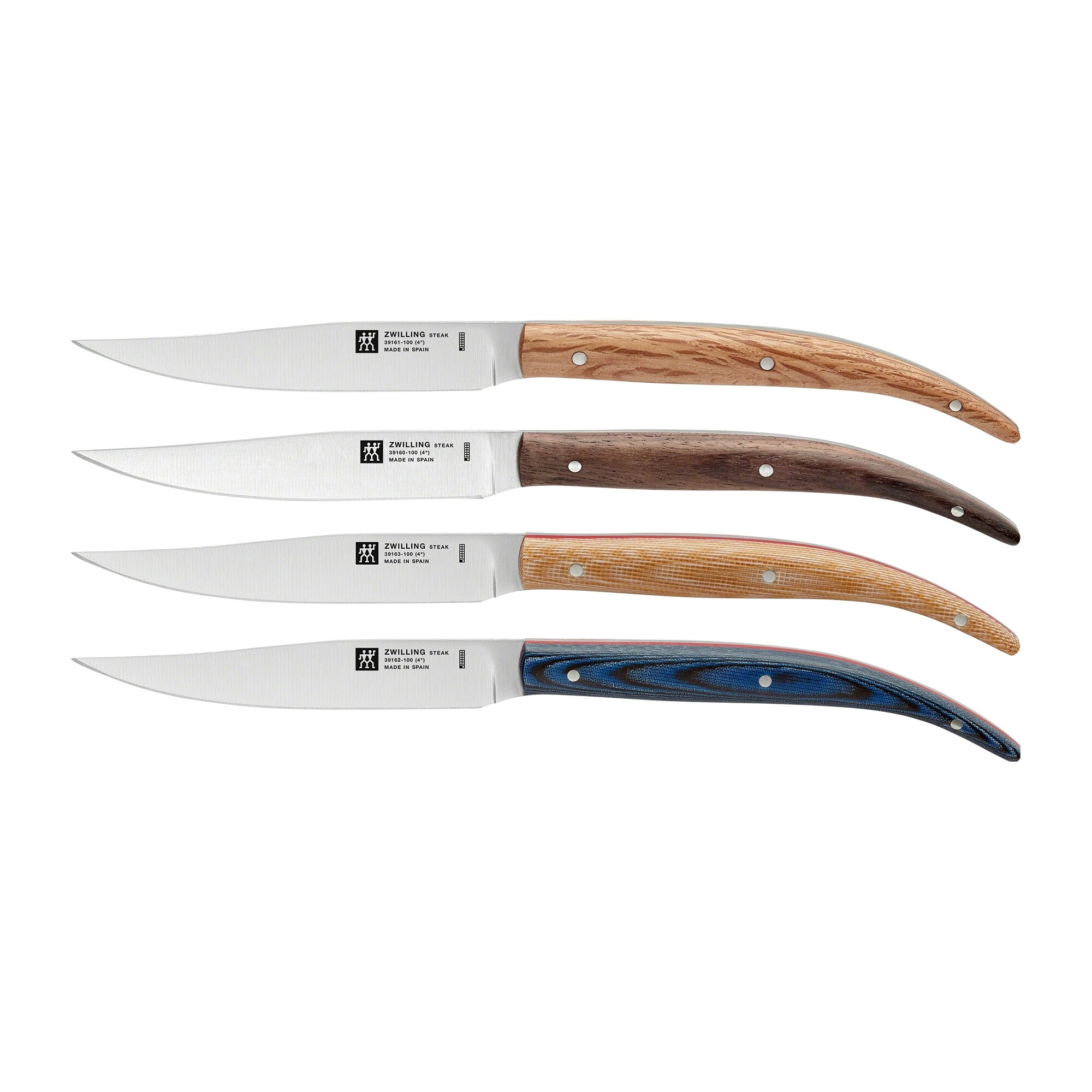 ZWILLING Toro 4-pc Steak Knife Set - Black/Stainless Steel