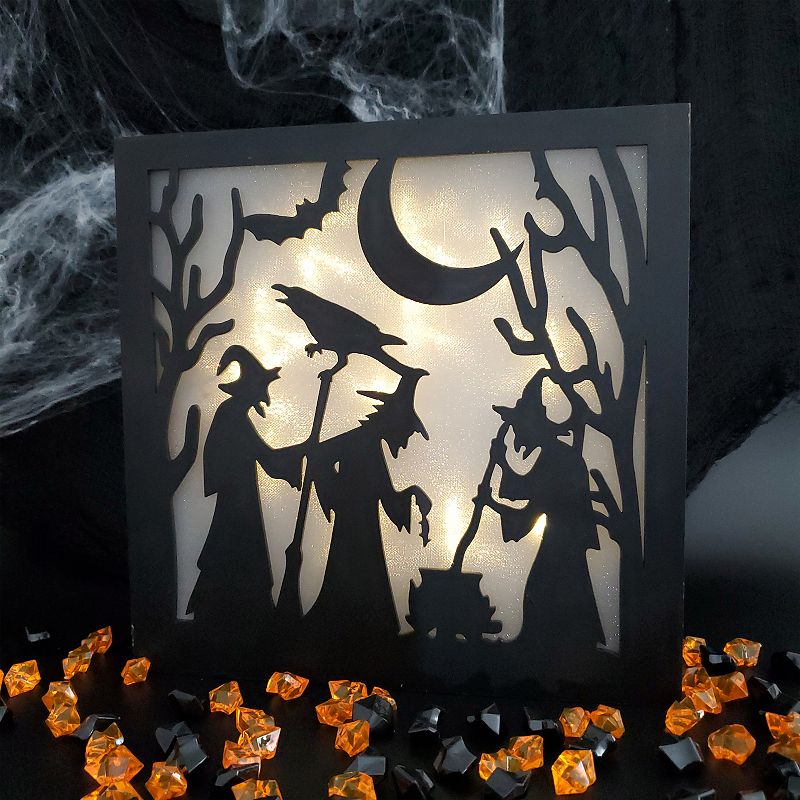 Witch's Brew Light-Up Wall Decor
