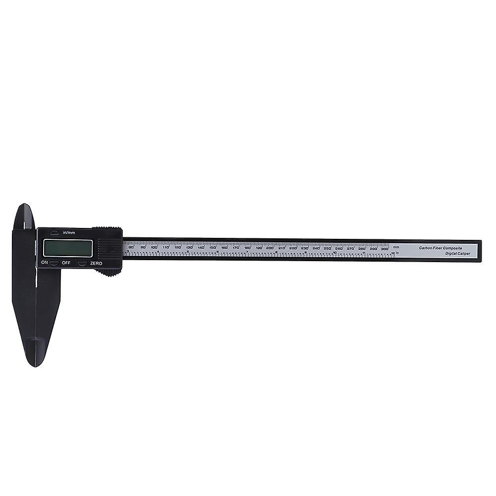 150mm/300mm Digital Electronic Caliper Carbon Ruler With Long Jaw Measuring Tool (300mmelectronic Caliper )