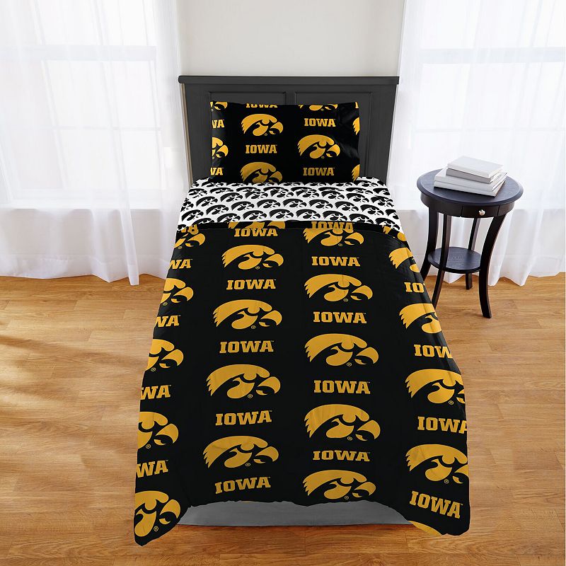 Iowa Hawkeyes Twin Bed in a Bag Set