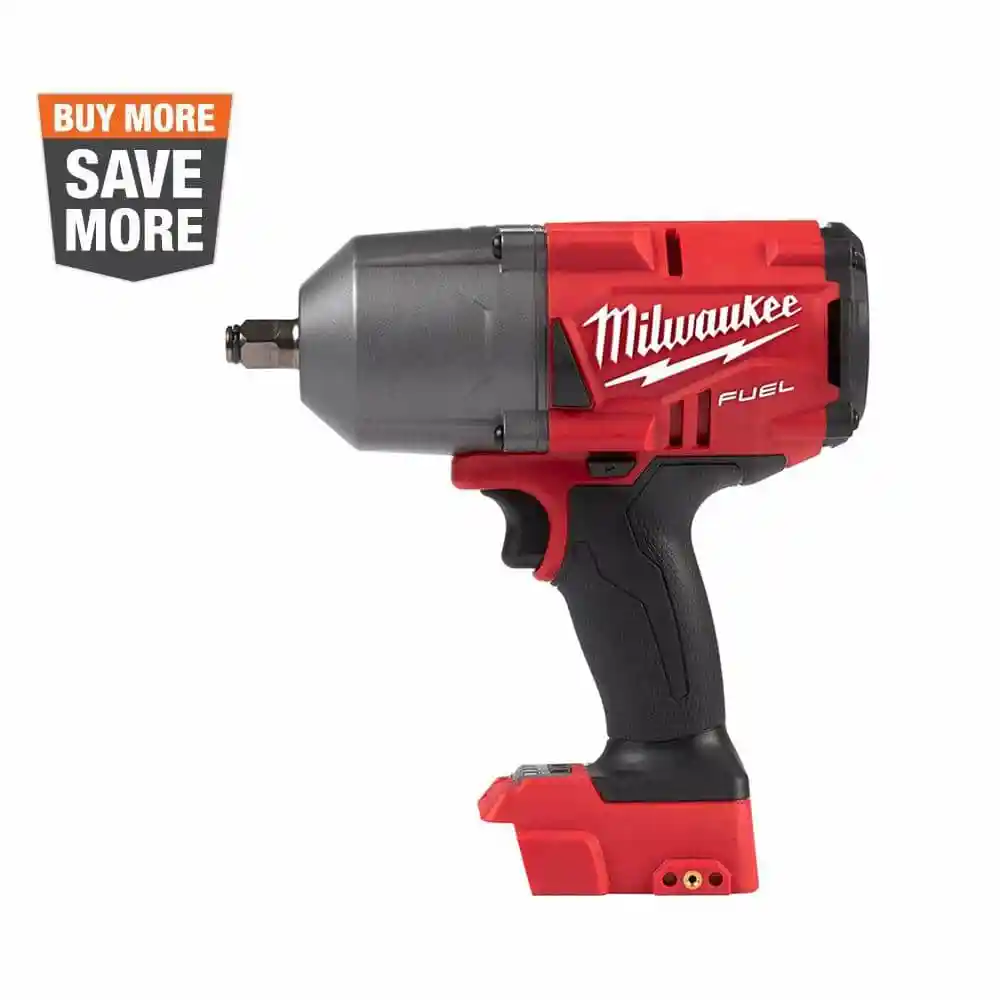 Milwaukee M18 FUEL 18V Lithium-Ion Brushless Cordless 1/2 in. Impact Wrench with Friction Ring (Tool-Only) 2767-20