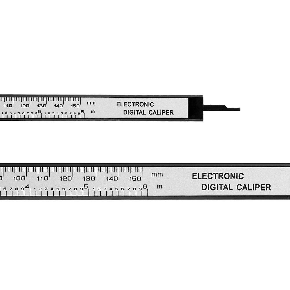 Born Pretty Measuring Tool Inner Outer Diameter Electronic Digital Display Vernier Caliper 0-high Strength Plastic Caliper