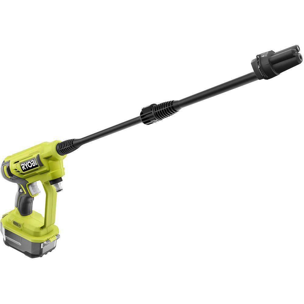 RYOBI RY120350-CMB1 ONE+ 18V EZClean 320 PSI 0.8 GPM Cordless Cold Water Power Cleaner (Tool Only) with Foam Blaster and Wash Brush