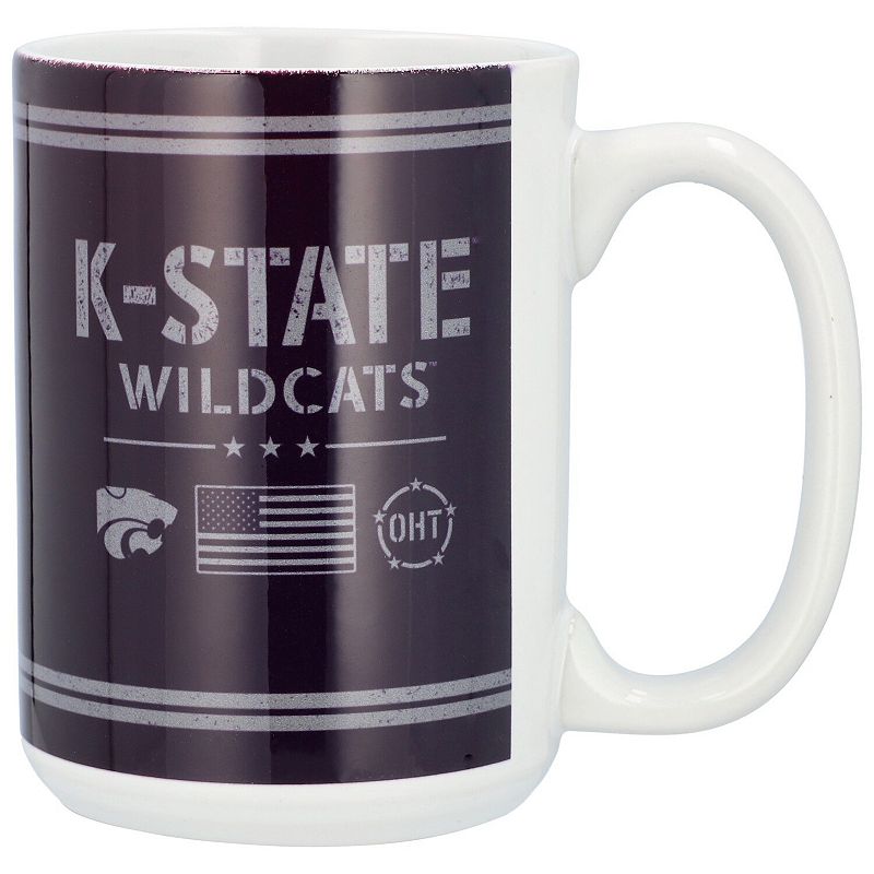 Kansas State Wildcats 15oz. OHT Military Appreciation Mug