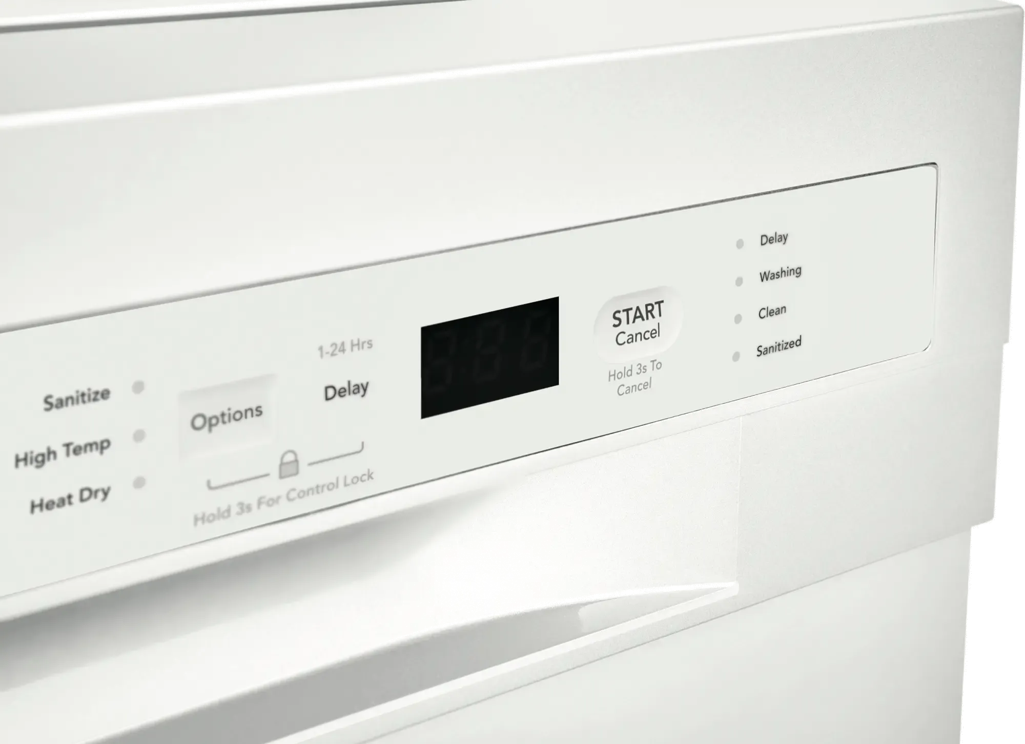 Frigidaire Front Control Dishwasher - White