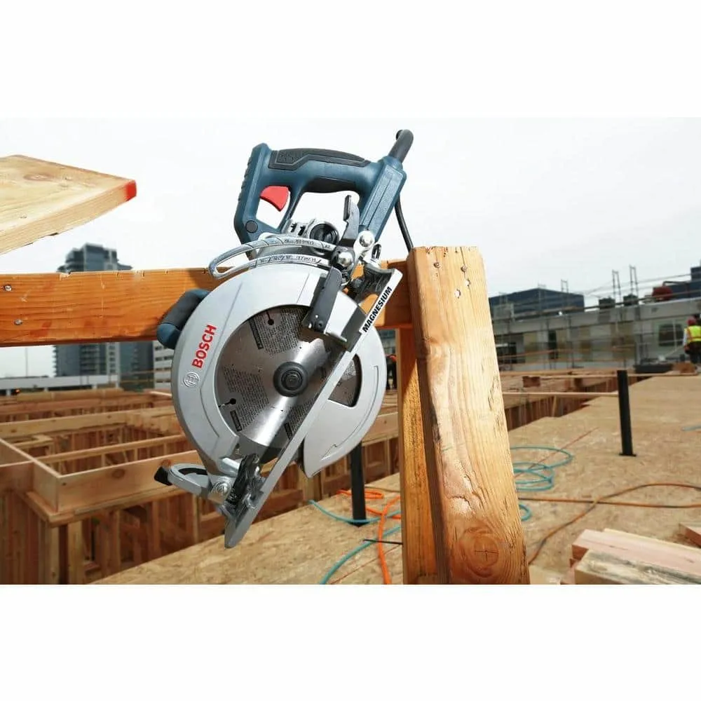 Bosch 15 Amp 7-1/4 in. Corded Magnesium Worm Drive Circular Saw with Carbide Blade CSW41