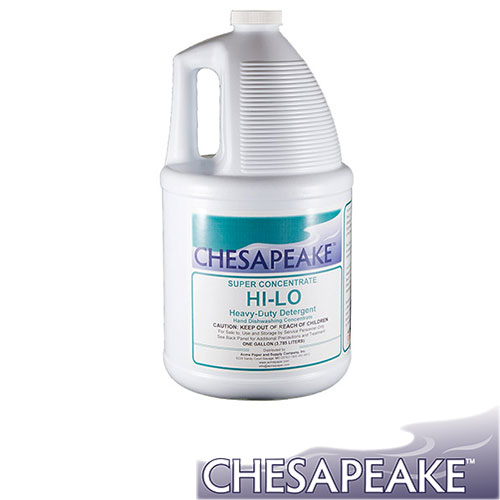 Chesapeake Hi-Lo Dish Detergent | Gallon Bottle | 510827