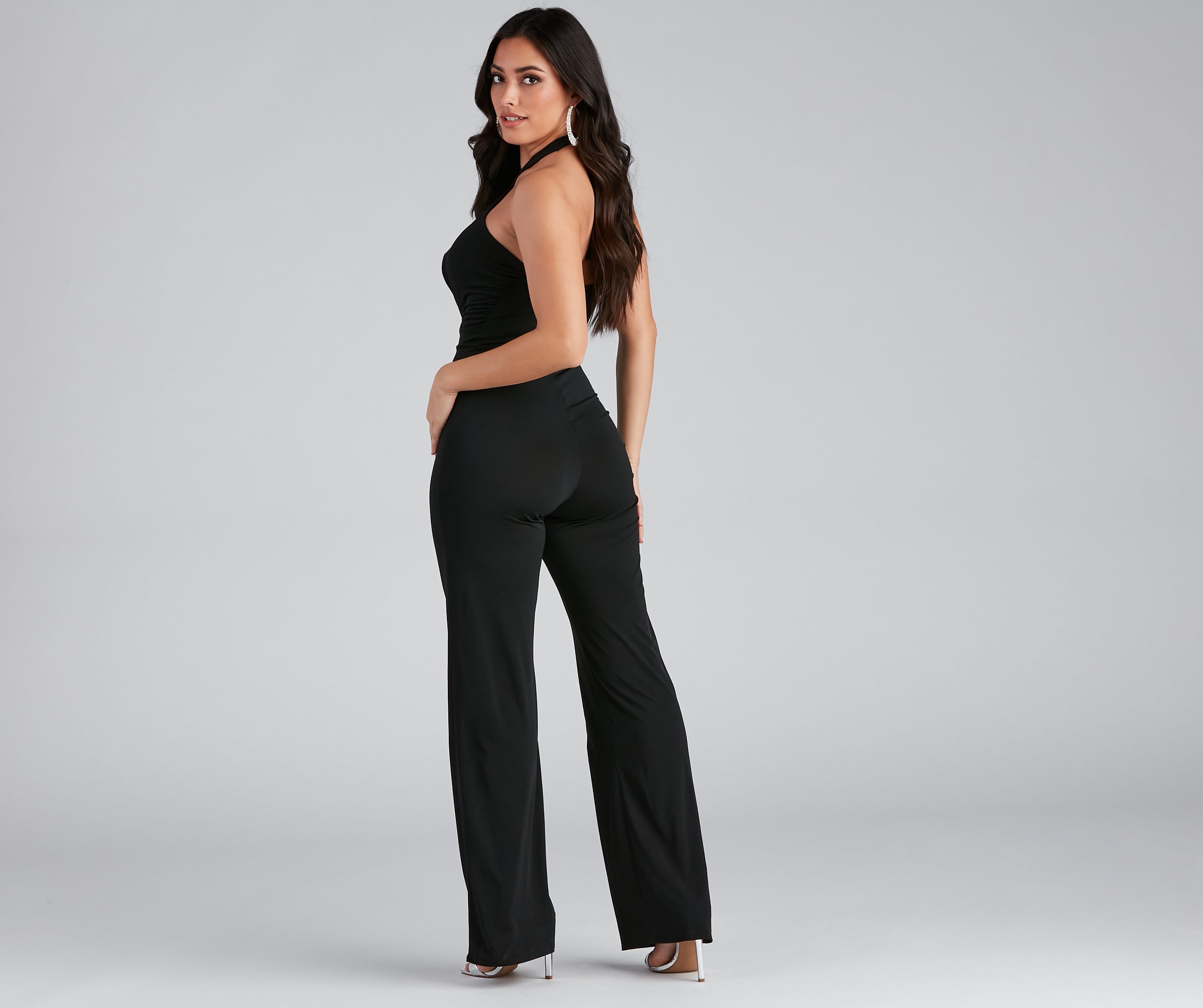 Cross My Heart Halter Jumpsuit