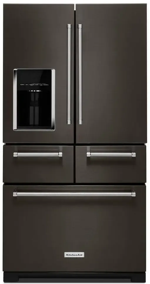 KitchenAid French Door Refrigerator KRMF706EBS